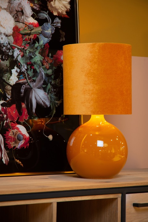 Actual product image Lucide ESTERAD - Table lamp - 1xE14 - ochre yellow 10519/81/44 (E14)