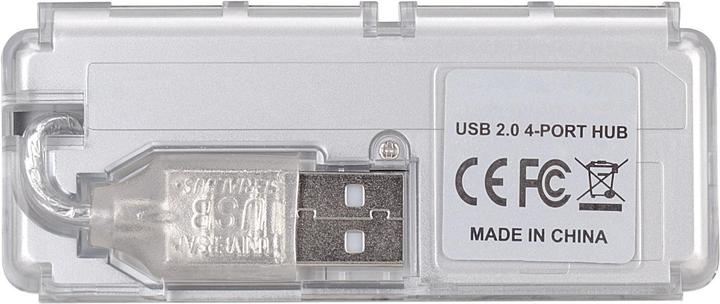 Actual product image Techly USB 2.0 Mini Hub, 4-Port (USB-A, 4 ports)