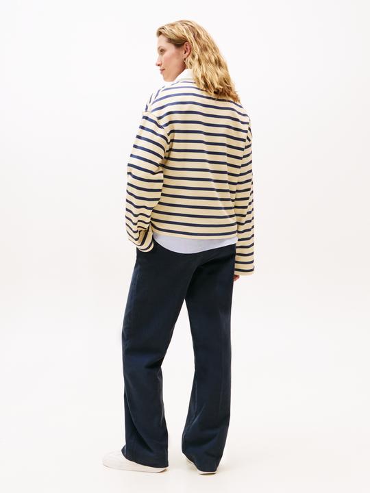 Produktbild Tommy Hilfiger Gold Button Rugby Terry Sweatshirt Pullover (XXL)