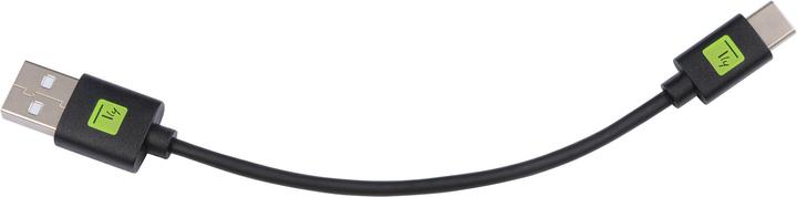 Actual product image Techly USB2.0 Cable ST Type-A - ST Type-C (0.10 m, USB 2.0)