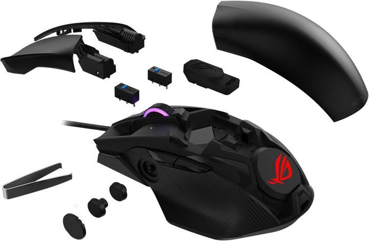 Actual product image ASUS ROG Chakram Core (Cable)
