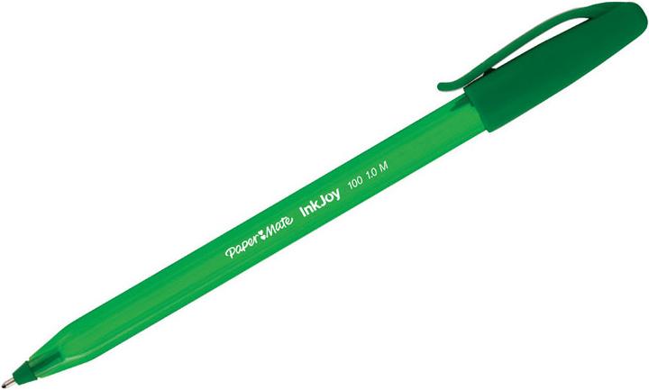Produktbild Paper Mate Kugelschreiber InkJoy 100 Kappe M (Grün, 50 x)