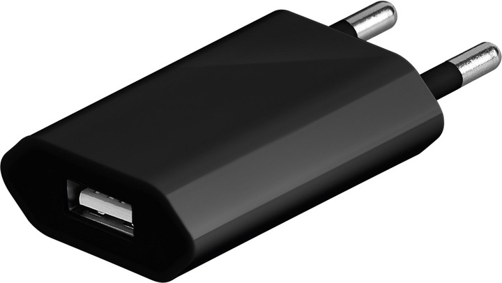 Produktbild Goobay USB-A Ladegerät Slim mit Apple Lightning Kabel (5 W)