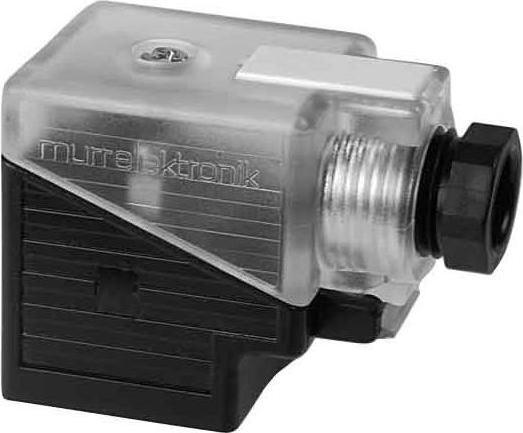 Produktbild Murr Elektronik Ventilstecker SVS Schwarz, Tra