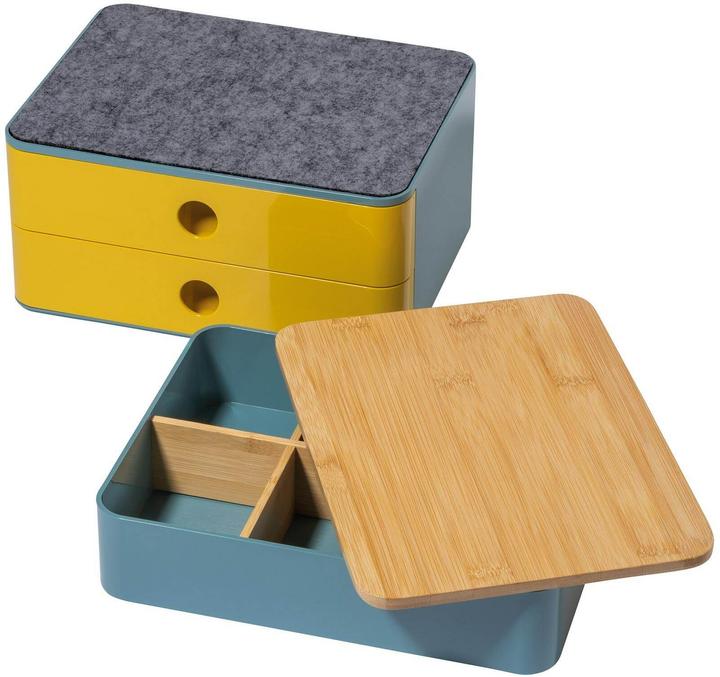 Actual product image Han Schubladenbox Blau (A5)