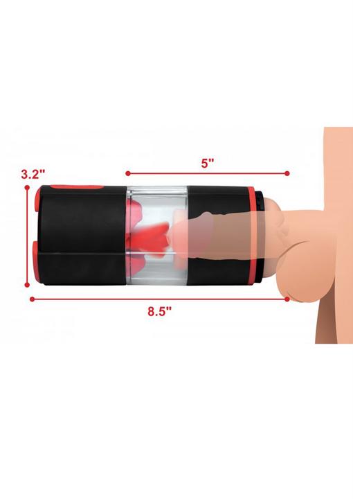 Actual product image XR Brands Flicking Tongue