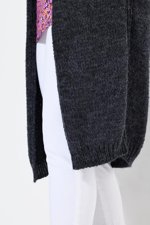 Actual product image Janet & Joyce Long-Strickjacke, offene Form, Grobstrick (46, 48)