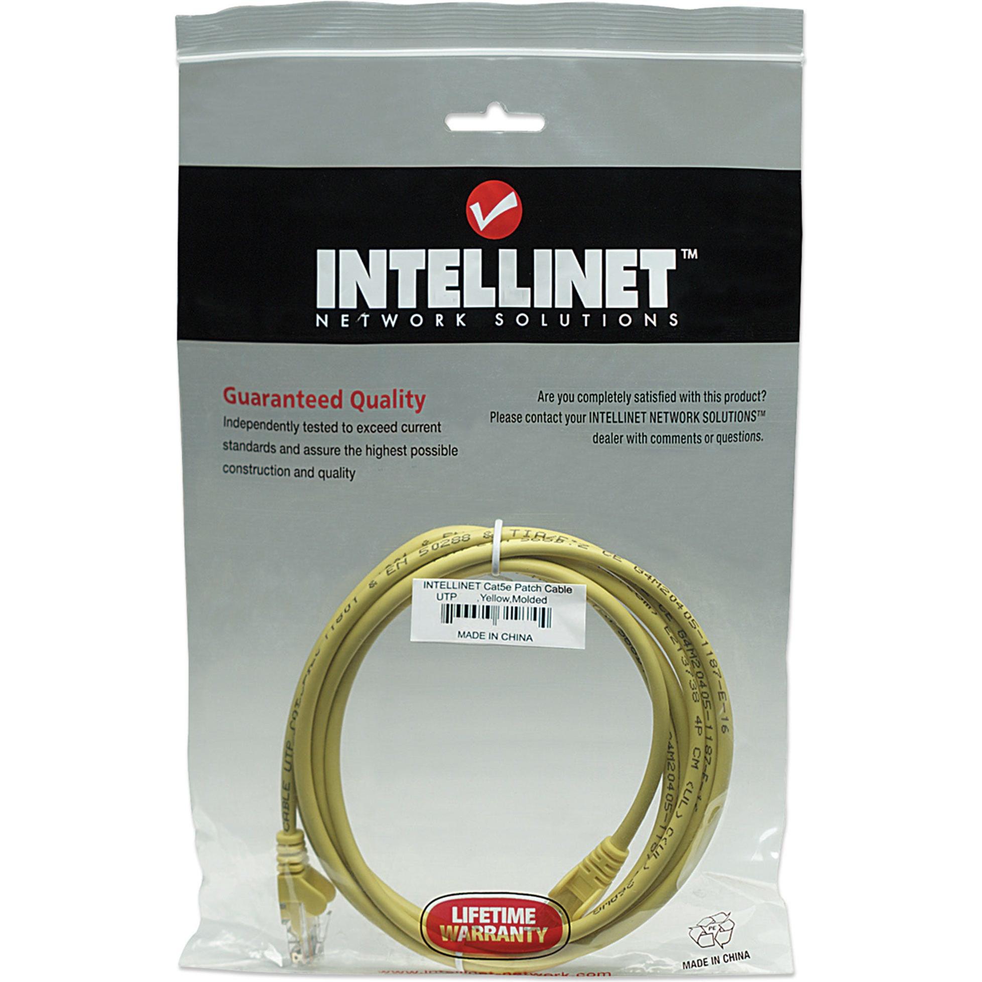 Thumbnail - Intellinet RJ-45, M/M (U/UTP, CAT5e, 1 m), Netzwerkkabel
