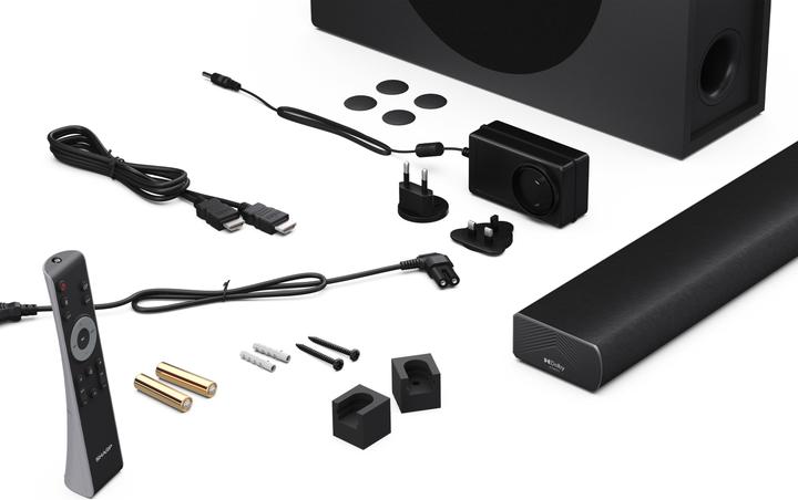 Image du produit Sharp HT-SBW320 schwarz (360 W, Canal 2.1)