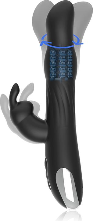 Actual product image Brilly glam Moebius Rabbit Vibrator & Rotator Watchme Wireless Technology Compatible