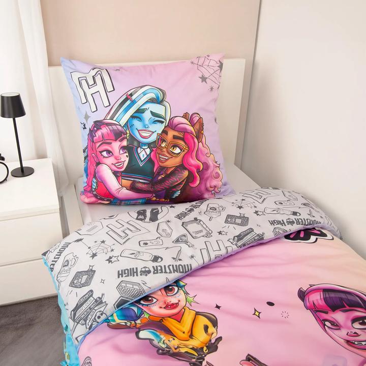 Actual product image Monster High Bed linen 80/80+135/200 cm