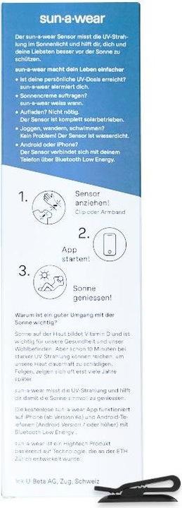Produktbild Sun-a-wear UV Sensor (1 x)