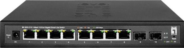 Produktbild LevelOne GES-2110 Hilbert (8 Ports)