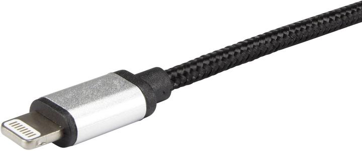 Produktbild Renkforce Apple Lightning Anschlusskabel für Apple iPod/iPad/iPhone 3 m (3 m, USB 2.0, 2.50 W)