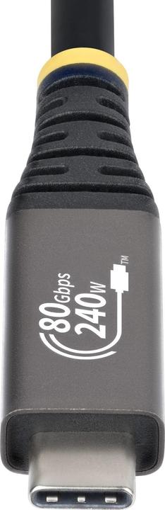 Produktbild StarTech USB4 Cable USB-C - 1m (1 m, 240 W)