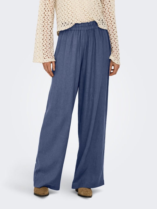 Actual product image Only ONLTOKYO High waist straight cut wide leg trousers Wide leg trousers (34)