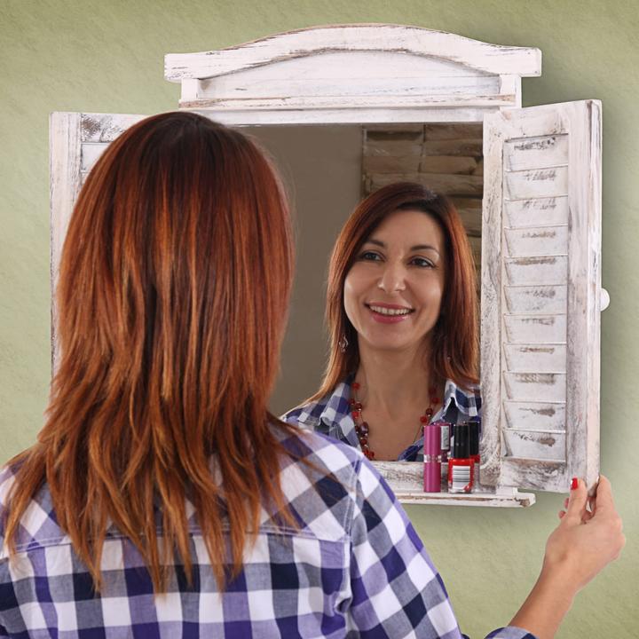 Image du produit Jamb Miroir shabby (53 x 42 x 5 cm)