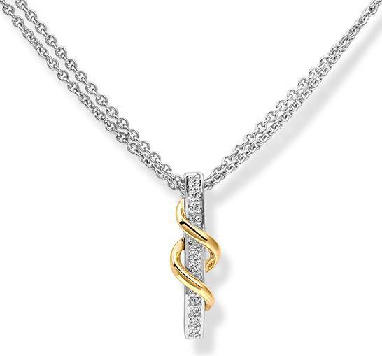 Actual product image Breuning DEPENDANT - BRILL. 0.168 Ct. H/si (585, Gold)