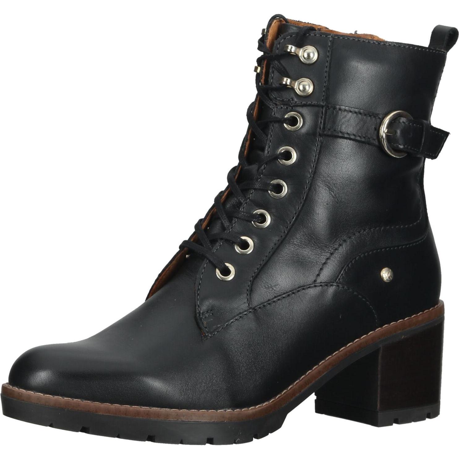 Pikolinos, Damen, Boots + Stiefel, Llanes, Schwarz, (37)
