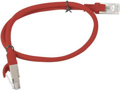 Actual product image Lanberg PCU6-10CC-0050-R Network cable red 0.5 m Cat6 U/UTP (UTP) (U/UTP, CAT6, 0.50 m)