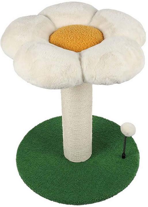 Produktbild Coockoo Kratzbaum FLOWER (56 cm, Weiss)