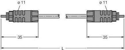 Turck Cavo in fibra ottica (0.20 m)