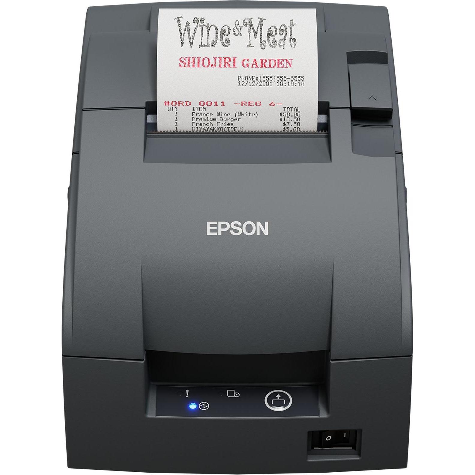 Epson TM-U220IIB (102) : Seriale (RS-232), Stampante scontrini, Grigio