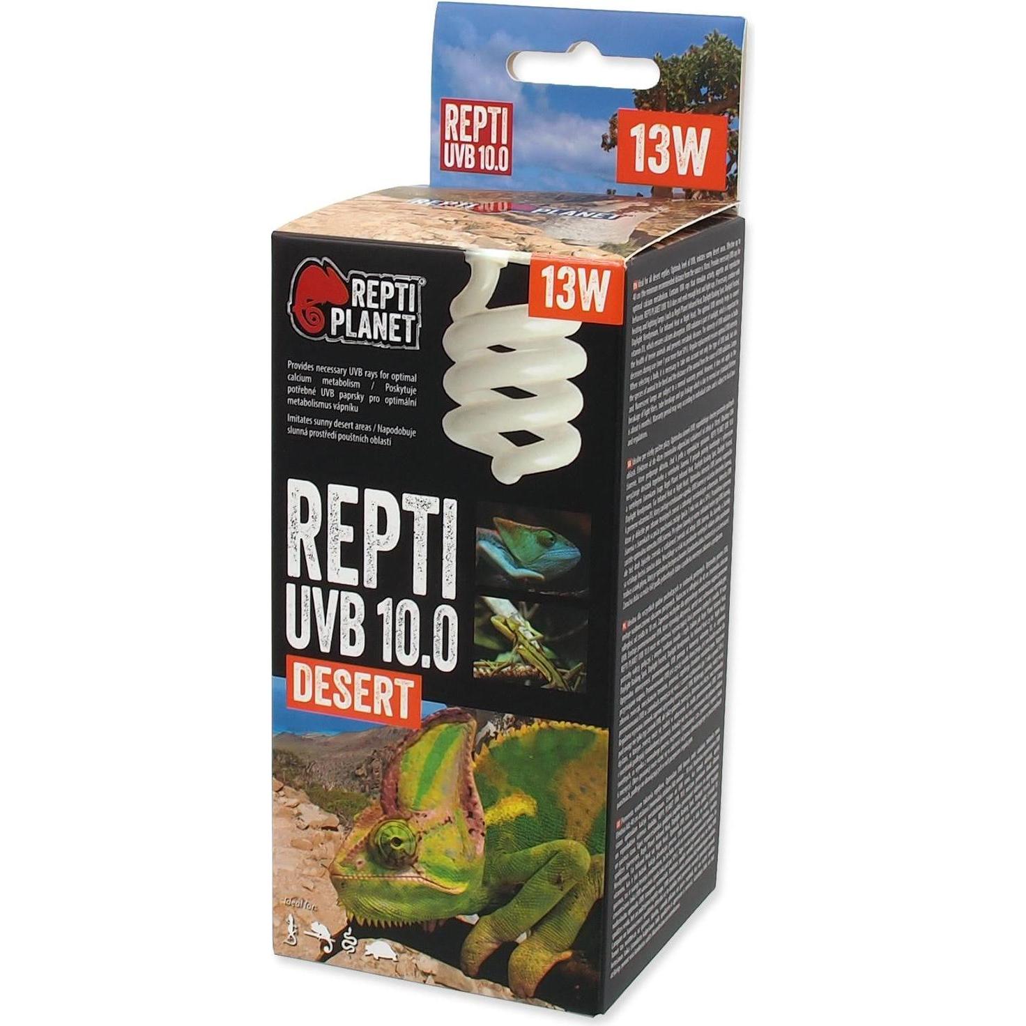 Thumbnail - Repti Planet Terrarienlampe Sparlampe 10.0 13 W (UVB, UVA), Terrariumbeleuchtung