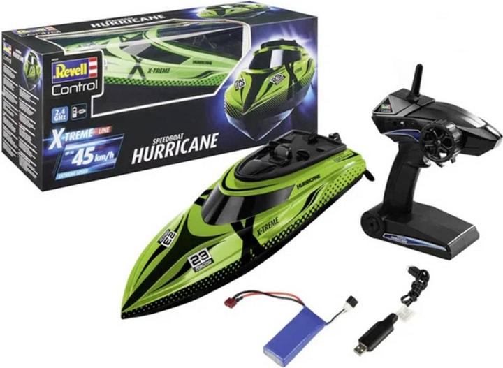 Actual product image Revell X-Treme Line Speedboat Hurricane