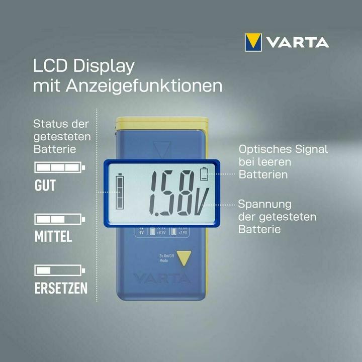 Produktbild Varta LCD Battery Tester