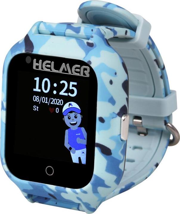 Immagine prodotto Orologio touch intelligente con localizzatore GPS e fotocamera - LK 710 4G modr per bambini
