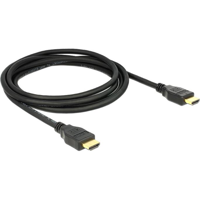 Thumbnail - Delock HDMI (Typ A) — HDMI (Typ A) (2 m, HDMI), Video Kabel