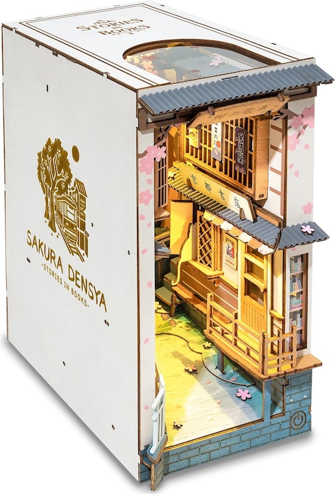 Actual product image Robotime Sakura Densya (340 pieces)