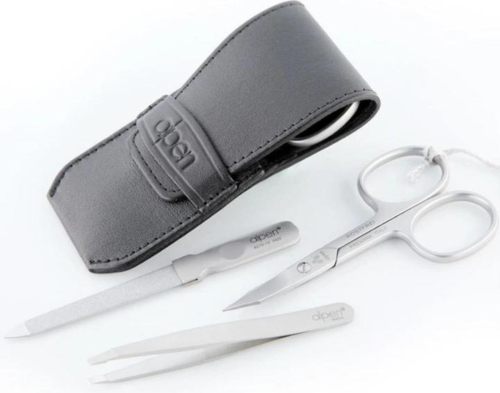 Actual product image Alpen Maniküre-Set 3-teilig mit Etui