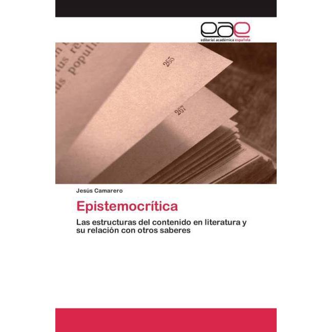 Epistemocrítica, Fachbücher von Jesús Camarero