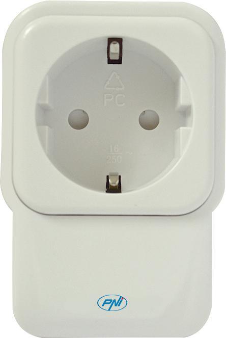 Actual product image PNI Intelligent socket outlet with repeater and dimmer SmartHome SM441R ON/OFF for every electrical