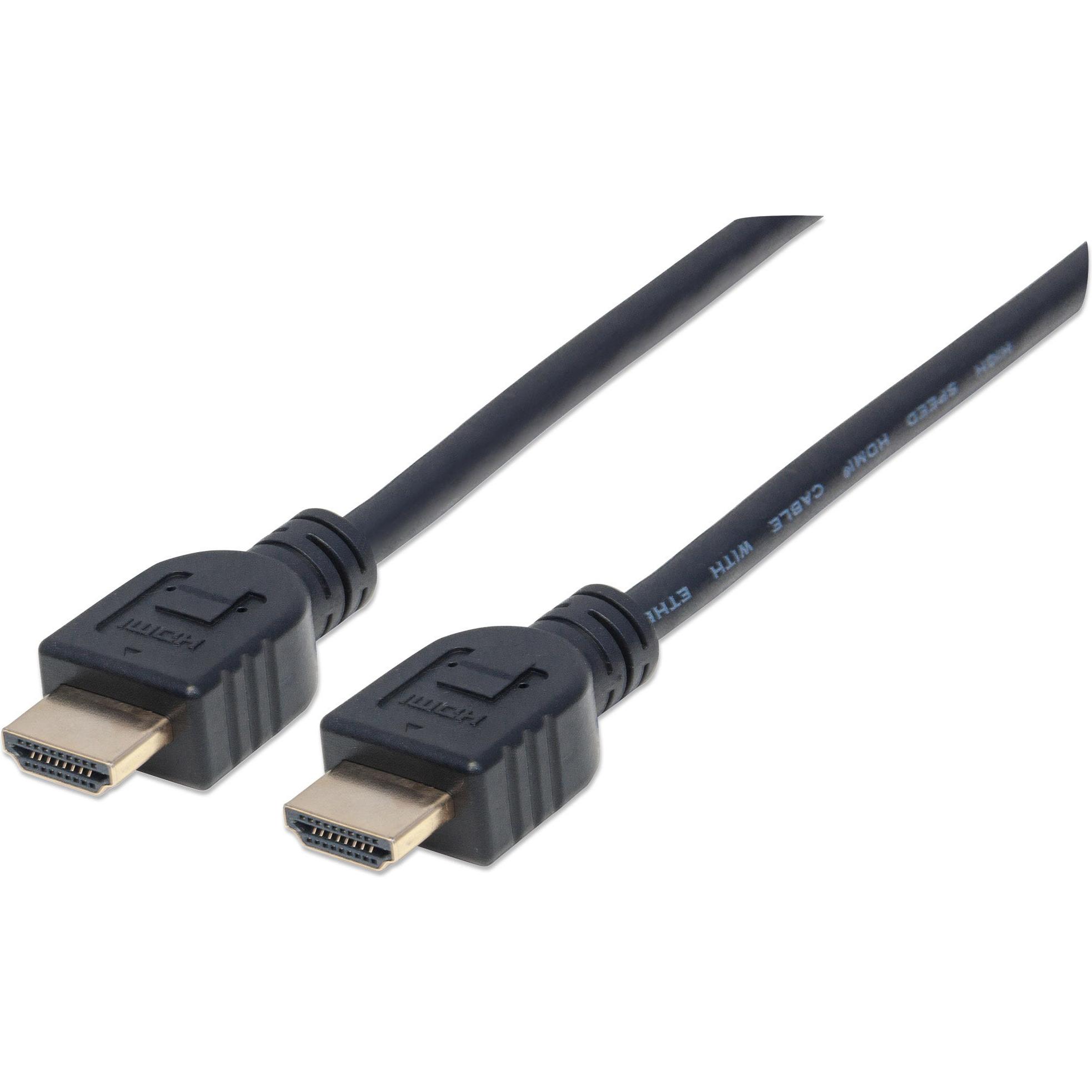 Manhattan HDMI (Typ A) — HDMI (Typ A) (1 m, HDMI), Video Kabel