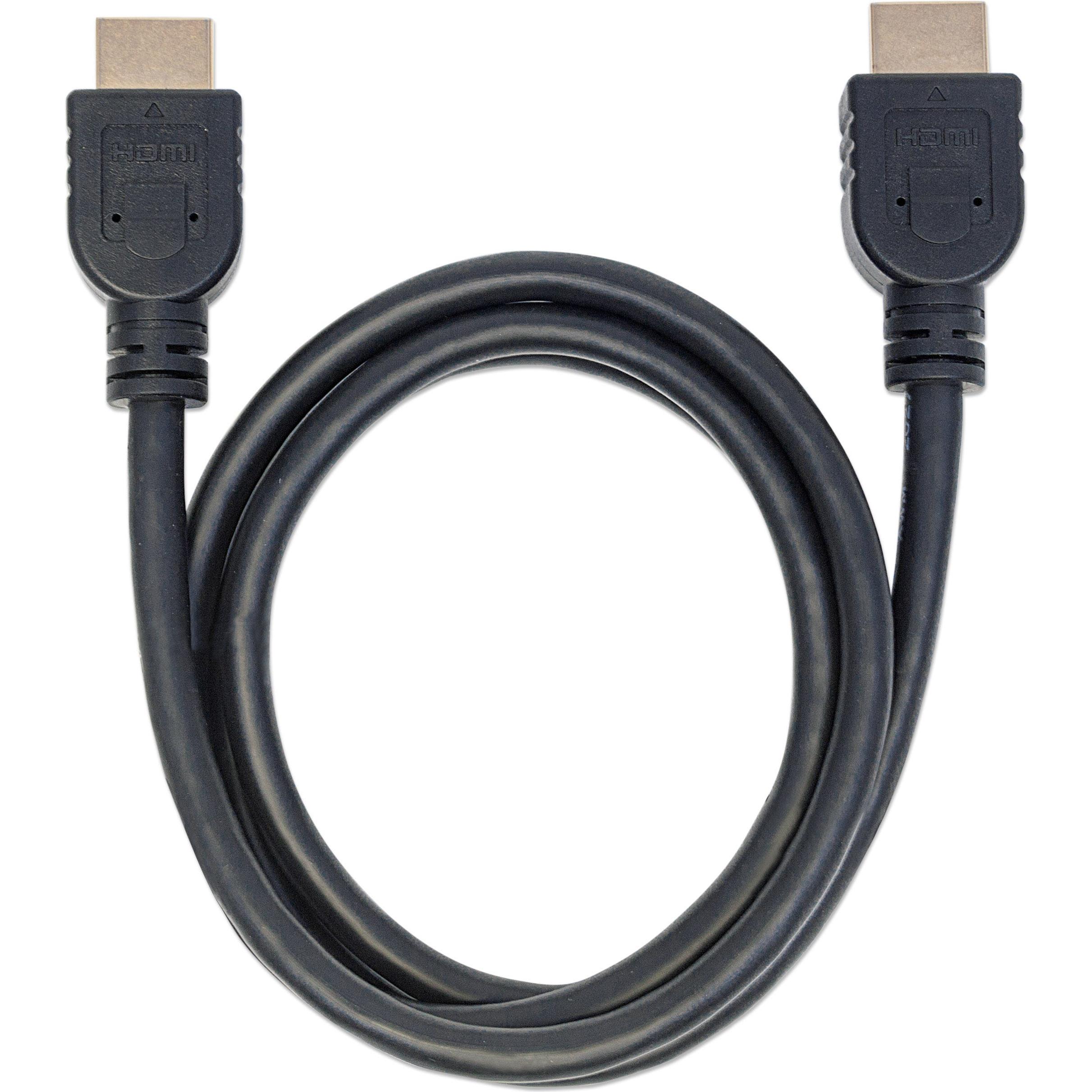 Thumbnail - Manhattan HDMI (Typ A) — HDMI (Typ A) (1 m, HDMI), Video Kabel