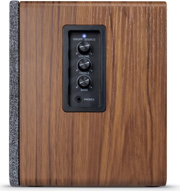 Image du produit Wavemaster BASE 2.0 Bluetooth bois/gris (1 paire, 30 W)