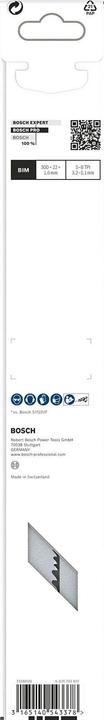 Produktbild Bosch Professional Zubehör PRO Multi Material Demolition S1210VF Blatt, 1,6 x 22 x 300 mm, 5-tlg.