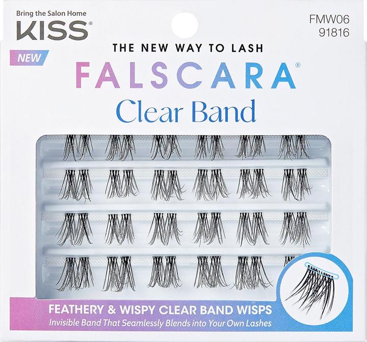 KISS Lashes - Ks Falscara Multipack - Ruban clair (Cils artificiels)