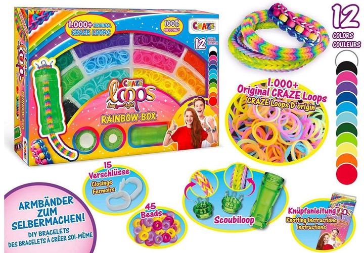 Actual product image Craze Rainbow Box
