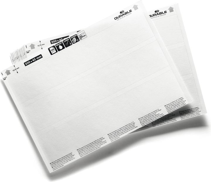 Produktbild Durable Einsteckschilder Label Refill