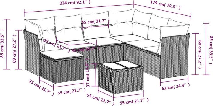 Produktbild vidaXL Moritz