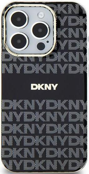 Actual product image DKNY DKHMP15MHRHSEK iPhone 15 Plus / 14 Plus 6.7" czarny/black hardcase IML Mono & Stripe MagSafe (Apple iPhone 14 Plus, Apple iPhone 15 Plus)