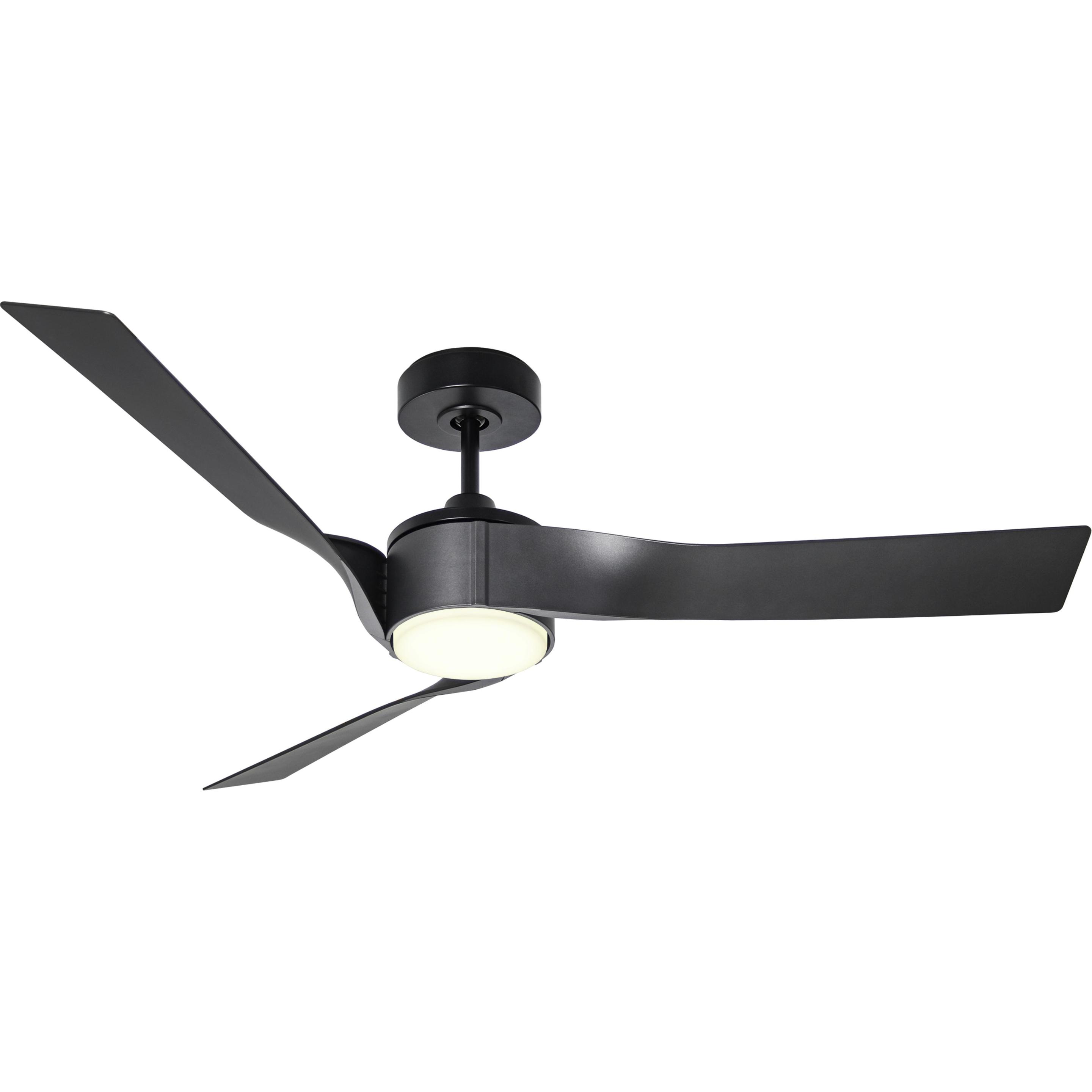 CasaFan Eco Revolution LED, Ventilator, Schwarz