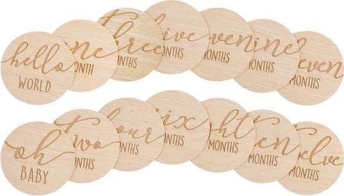 Actual product image Pearhead Milestones of pregnancy