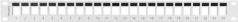 Produktbild Lanberg PPKS-1024-S Keystone Patch Panel 19 Zoll 24 Port 1U weiss