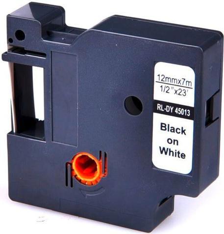 Image du produit Ruban 10286 Compatible remplace DYMO 45013, S0720530 Couleur du ruban : blanc (1.20 cm, Blanc)