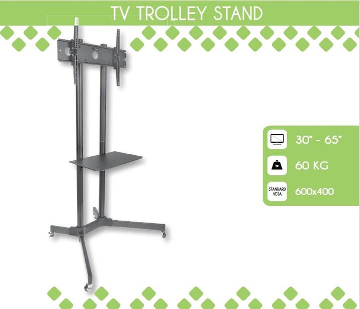Immagine prodotto Techly Carrello TV ICA-TR6 (65", 60 kg)